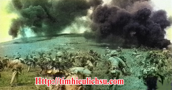 Các sai lầm của quân Pháp trong trận đánh Điện Biên Phủ : quân Giải Phóng tràn lên tấn công đồi A1