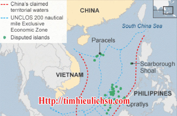 Trung Quốc luôn tìm các tạo xung đột biển Đông nhằgây sự chú ý tong dư luận quốc tế về tranh chấp ở quần đảo Trường Sa năm và từ đó tạo ra trận hải chiến Gạc Ma năm 1988