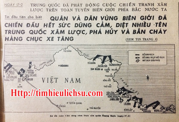 Bắc Kinh bất ngờ phát động cuộc chiến tranh Việt Nam Trung Quốc và gây ra trận đánh biên giới Việt Trung 1979