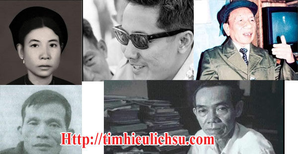 5 điệp viên tình báo hàng đầu Việt Nam đó là : Đinh Thị Vân, Phạm Xuân Ẩn, Phạm Ngọc Thảo, Vũ Ngọc Nhạ, Hoàng Minh Đạo