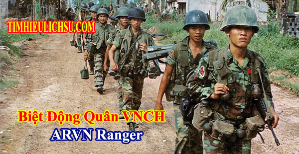 Các chiến sĩ binh chủng Biệt Động Quân còn được gọi là Thiên Thần Mũ Nâu của Việt Nam Cộng Hòa trong chiến tranh Việt Nam - ARVN Ranger in Vietnam war
