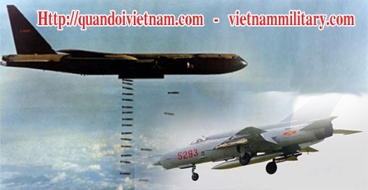 Máy bay MIG-21 đối đầu B-52 trong Hà Nội 12 ngày đêm - MIG-21 fighter vs B-52 bomber