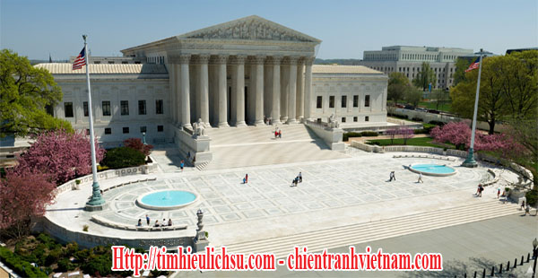 Hệ thống pháp quyền tại Hoa Kỳ : Tòa nhà Tối Cao Pháp Viện Mỹ - US supreme court