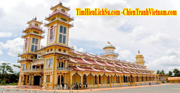Tòa Thánh Cao Đài hay còn gọi là chùa Cao Đài tỉnh Tây Ninh - Tay Ninh Holy See or Cao Dai Temple