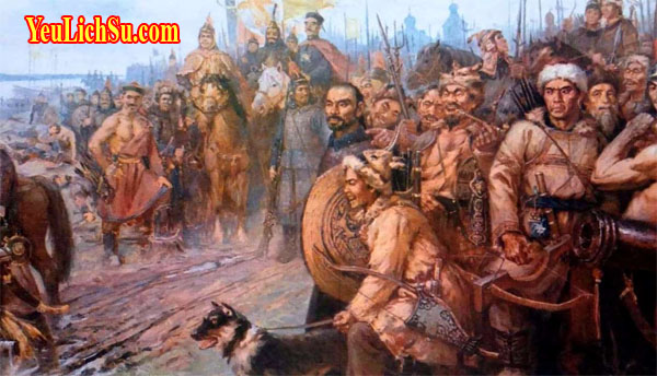 Hoàng đế Khang Hy 2 lần tấn công pháo đài Albazin của Nga